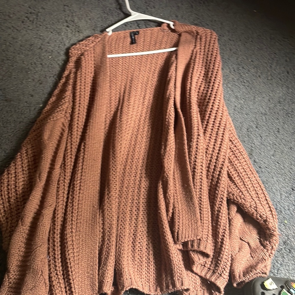 A cardigan